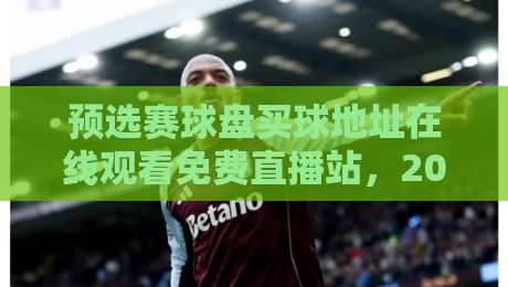 预选赛球盘买球地址在线观看免费直播站，2026球迷必备指南