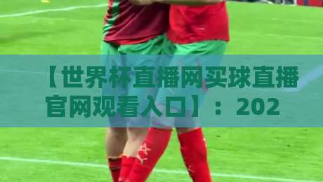 【世界杯直播网买球直播官网观看入口】:2026年世界杯观赛指南,安全可靠的入口推荐
