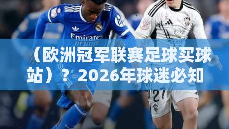 （欧洲冠军联赛足球买球站）？2026年球迷必知的选站指南与避坑技巧