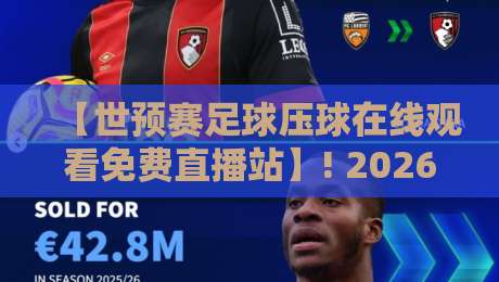 【世预赛足球压球在线观看免费直播站】! 2026年亚洲区预选赛高清直播入口全攻略