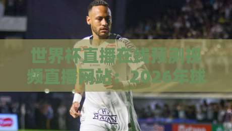 世界杯直播在线预测视频直播网站：2026年球迷必藏的四大观赛与预测利器