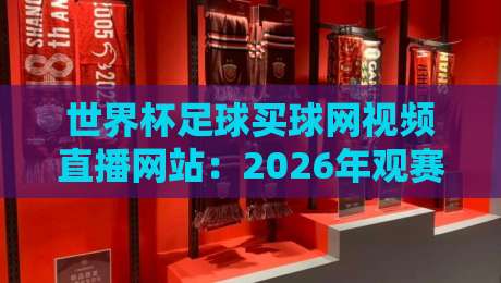 世界杯足球买球网视频直播网站：2026年观赛新选择，这些平台你试过吗？