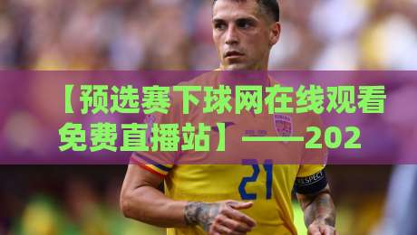 【预选赛下球网在线观看免费直播站】——2026年世预赛观赛指南与实测反馈