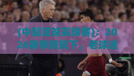 (中超足球买球赛)：2026赛季新规下，老球迷的投注避坑手册