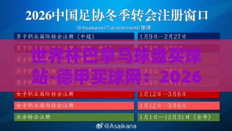世界杯巴拿马球盘买球站-德甲买球网：2026年球迷必懂的三大选站陷阱