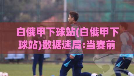 白俄甲下球站(白俄甲下球站)数据迷局:当赛前风向标失灵时 老玩家都在盯什么【白俄甲下球站】-今晚靠谱最火投球网让球盘高清技巧预选竞投论坛