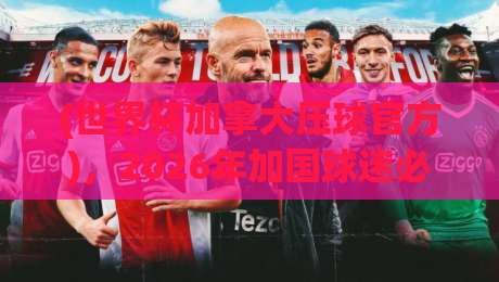 (世界杯加拿大压球官方)，2026年加国球迷必知的合法投注指南