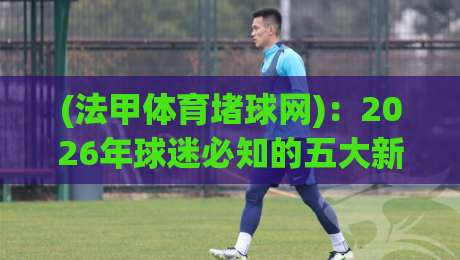 (法甲体育堵球网)：2026年球迷必知的五大新趋势