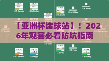【亚洲杯堵球站】！2026年观赛必看防坑指南