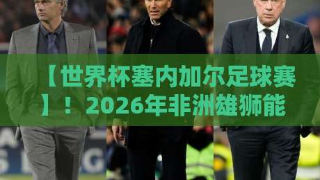 【世界杯塞内加尔足球赛】！2026年非洲雄狮能否再创神话